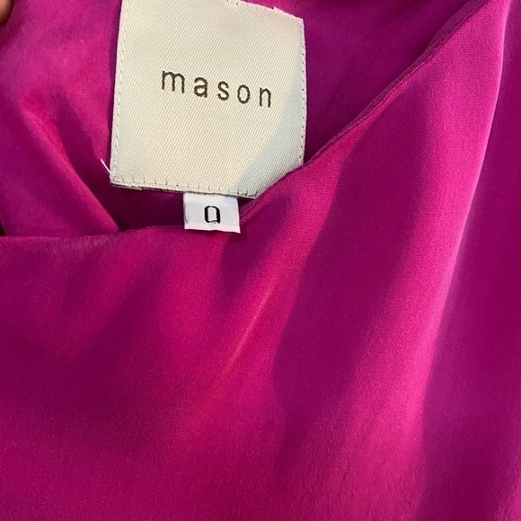 BNWOT- Raw silk Mason Dress- Xsmall - Picture 5 of 5